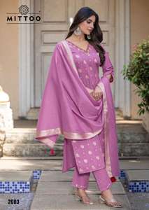 Hansika Mittoo Jequrd Kurti Formal Reversible de Algodón para Mujer, Corte Holgado, Ropa India y Pakistaní, Distribuidor Mayorista en India - Product Image 3