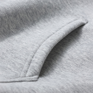 Sudadera con capucha de gran tamaño gruesa y pesada con logotipo personalizado para hombre sudadera con hombros caídos de tela de rizo francés - Product Image 3