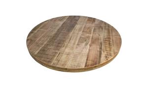 Juego de Mesa de Comedor Redonda Moderna de Madera Maciza con Patas de Metal - 4 Sillas de Comedor Impermeables y Duraderas para el Hogar, Dormitorio o Taller - Product Image 6