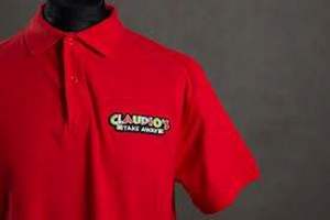 T-shirt pour femme en coton doux 100%, taille plus, respirant, confortable, devant uni, impression personnalisée en couleur, col roulé tendance - Product Image 6