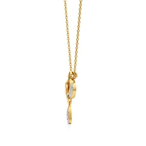 สร้อยคอจี้เพชรรูปหัวใจออโรร่า - Product Image 3