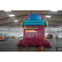 Décoration gonflable de publicité de dôme de maison de bulle de rebond de glissière de château de location de partie pour l'enfant