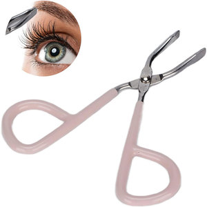 Pince à épiler à sourcils de Salon professionnel avec poignée de meulage pince d'épilation de précision poignée de ciseaux facile meilleure pince à épiler à cils - Product Image 2