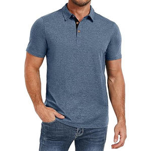 Polos de algodón Premium para hombre, nueva tendencia a la moda, polos de tela de punto personalizados de talla grande, polos para hombre - Product Image 1