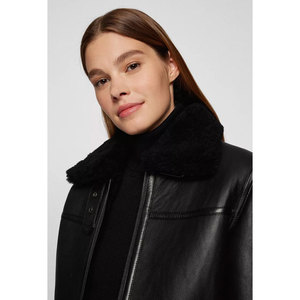 2024 nouvelle conception personnalisée de haute qualité femmes vestes en cuir prix de gros femmes veste en cuir - Product Image 4