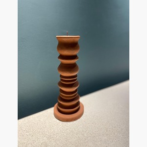 Decorative Rustic Candle <b>Holder</b> Lantern Style for Tabletop Centerpiece Flameless Pillar <b>Tealight</b> Display - Product Image 5