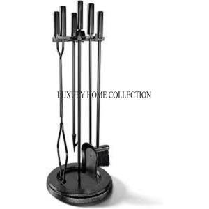 All-weather heavy-duty stainless steel fire pit tools set with rust-resistant finished and strong heatproof grip - Product Image 4