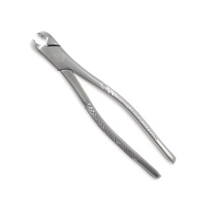 Fórceps Dentales de Acero Inoxidable Alemán, Fabricante, Punta Delgada Universal para Extracción, con Fuente de Alimentación Manual - Product Image 1