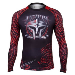 Transpirable BJJ Rash Guards para MMA Gym Training Personalizado HD Imprimir Sublimada Camisa Jiu Jitsu Kimono de Jiu Jitsu - Product Image 1