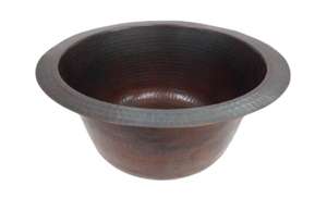 Évier en cuivre artisanal Unique, évier de cuisine et d'hôtel en cuivre pur, évier de cuisine et d'hôtel - Product Image 2