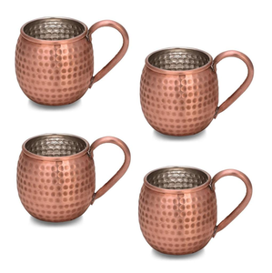 Taza de cobre Artesanías Taza de cobre puro de grado premium eventos especiales Tazas de cobre duraderas Hecho a mano Precio más bajo - Product Image 6