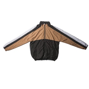 ชุดวอร์มเทคแวร์ผู้ชายพร้อมโลโก้สั่งทำ เสื้อแจ็คเก็ตกันลม กางเกงขายาว กันน้ำ ขายส่ง - Product Image 1