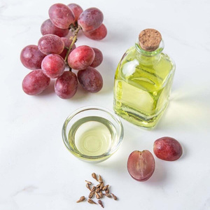 100% huile essentielle de pépins de raisin biologique pure naturelle vente en gros marque privée pressée à froid prix pour les soins des cheveux de la peau du corps - Product Image 6