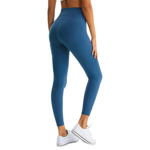 Venta al por mayor logotipo personalizado Botín Deporte Levantamiento de glúteos sin costuras Yoga Leggings para mujeres logotipo leggingspants estilo leggings caliente - Product Image 2