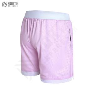 Shorts d'été unisexes taille haute pour hommes, vêtements de sport personnalisés pour la course à pied et le fitness, en coton tricoté, vente en gros, haute qualité, pour hommes - Product Image 6