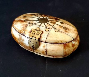 Caja de joyería de hueso de calidad premium, tamaño pequeño, perfecta para orejas y anillos, Tienda Segura, precio al por mayor, caja de joyería de ágata - Product Image 6