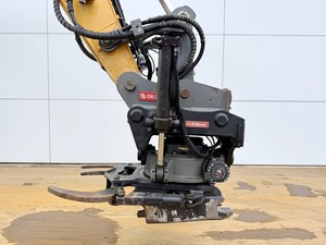 Rotateur inclinable multifonction 5T pour excavatrice, avec grappin et engrenage moteur, pour la manutention de ferraille, acier, pierre et bois - Product Image 6