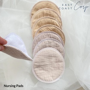 Almohadillas de pecho reutilizables ecológicas, transpirables, lavables, para lactancia, regalo de maternidad para futura mamá para Baby Shower - Product Image 1
