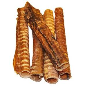 Trachée de buffle séchée biologique de qualité pour aliments pour chiens et animaux de compagnie, préférés des animaux, emballage personnalisé en provenance d'Inde, Animal GOD GRACE CRAFT - Product Image 1