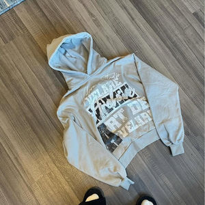 100% haute qualité pull mode coupe régulière sweat à capuche blanc entièrement imprimé survêtement couleur unie ensembles - Product Image 3