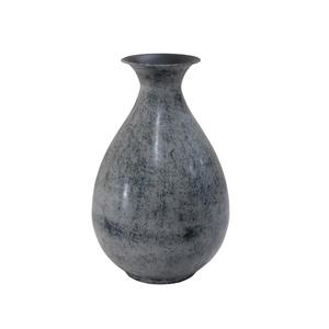 Florero redondo de hierro con revestimiento en polvo de color naranja acabado para decoración del hogar maceta decorativa centro de mesa - Product Image 5