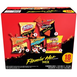 Caja de Surtido de Snacks Picantes Flamin' Hot de Frito-Lay, 18 Unidades - Product Image 5