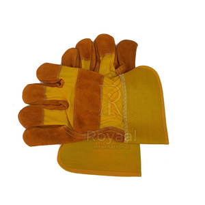 โรงงานรับผลิตถุงมือหนังนิรภัยสำหรับงานอุตสาหกรรม น้ำหนักเบา จำหน่ายถุงมือนิรภัย - Product Image 3