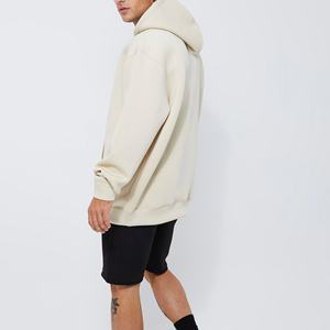 Sudadera con Capucha de Felpa Gruesa 100% Algodón de 400G para Hombre, Logotipo Personalizado, Talla Grande, Bordada, Invierno, Alta Calidad, Venta al por Mayor - Product Image 1