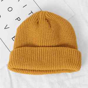 หมวกบีนนี่ผ้าฝ้ายแท้งานแฮนด์เมดหมวกถักนิตติ้งพร้อมลายปัก3D และพิมพ์ดิจิตอลดีไซน์วาดด้วยมือ - Product Image 2