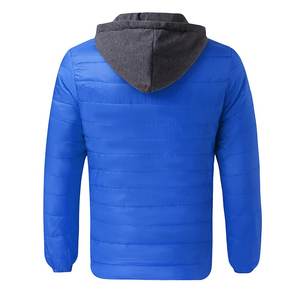 Manteau d'hiver chaud et épais à capuche personnalisé OEM 2026 pour femmes et hommes, en toile, col montant, style cape tendance - Product Image 5
