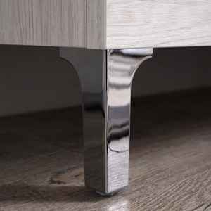 Ravenna 85cm White Oak Modern Easy to Clean Three-<b>piece</b> <b>Bathroom</b> Cabinet with Sink and <b>3</b> Doors Premium <b>Sets</b> - Product Image 5