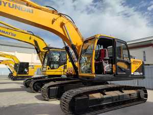Tracteurs bon marché Hyundai 220lc-9s Corée du Sud 220 Pelle 25 tonnes utilisée pour les pelles Moteur Moteur Boîte de vitesses - Product Image 3