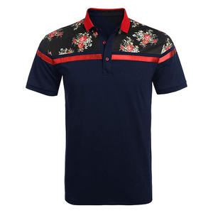เสื้อยืดคุณภาพสูงสั่งทำพิเศษสำหรับผู้ชาย ผ้าฝ้าย/ใยไผ่ เนื้อผ้าเจอร์ซีย์ลำลอง แห้งเร็ว แขนสั้น สำหรับเล่นกีฬากอล์ฟ - Product Image 5