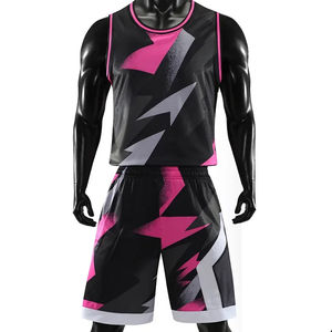 Uniforme de basket-ball personnalisé pour adulte, personnalisable avec votre propre logo, ensemble respirant en polyester 2025 à basse quantité minimale de commande, nouveauté 100% - Product Image 6