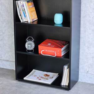 Étagère à 6 niveaux en bois de caoutchouc 60x25x180cm KS68239, organisateur de bureau polyvalent - Product Image 5