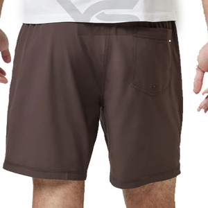 Pantalones cortos blancos sólidos deportivos de algodón para hombre transpirables personalizados de verano informales a precio de venta al por mayor con cordón - Product Image 6