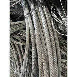 Déchets d'acier allié pur à 99,9 %. Fil d'aluminium 50 kg/balle. Prix très bas en promotion - Product Image 1