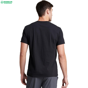 T-shirt Homme Coupe Classique Nouvelle Tendance Couleurs Personnalisées Style Décontracté Multicolore Mélange Polyester/Coton Épais Séchage Rapide - Product Image 3