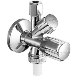 Válvula Angular Combinada Schell Comfort Chrome de 1/2 Pulgada Sin ASAG - Product Image 1