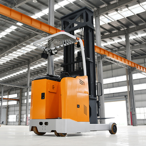 Empilhadeira Elétrica Compacta para Armazéns com Corredores Estreitos, Ideal para Empilhamento de Paletes e Manuseio de Materiais em Ambientes Internos - Product Image 2