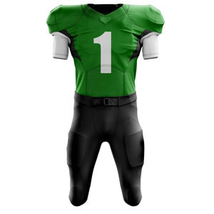 ชุดเสื้อเจอร์ซี่อเมริกันฟุตบอลมีสองสีเครื่องแบบเสื้อฟุตบอลสไตล์อเมริกันแบบมืออาชีพ - Product Image 1