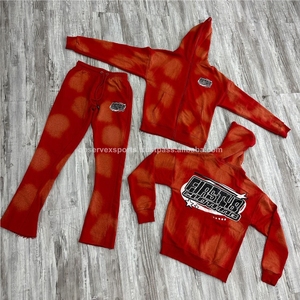 Vente en gros de haute qualité 100% coton Sweat à capuche avec fermeture éclair sur l'ensemble du corps Sweat à capuche surdimensionné avec fermeture éclair sur l'ensemble du corps pour hommes - Product Image 6
