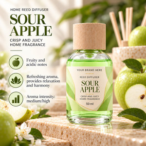 Diffusore di Fragranza OEM al Profumo di Mela Acida 50ml |   Fragranza Fresca e Fruttata per la Casa |   Produttore di Marchi Privati Spagna - Product Image 2