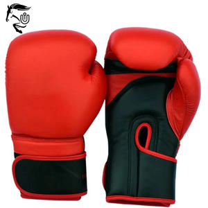 ถุงมือชกมวยหนังวัว12ออนซ์16ออนซ์ถุงมือฝึกกรีฑาหนังวัวแท้ใหม่ล่าสุด - Product Image 6