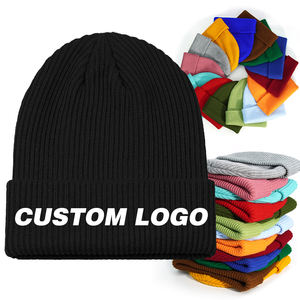 Gorros de Punto Personalizados de Alta Calidad para Invierno, Servicio OEM, Accesorios de Moda Cálidos - Product Image 1