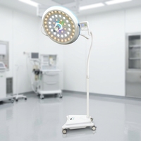 CHYLED500LED Chirurgische Schattenfreie Leuchte 40000-160000 Lux RGB Mobile OP-Lampe 60000 Std. Lebensdauer für Krankenhaus oder Klinik
