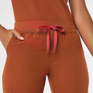 Wholesale Medical Scrub Pants Custom Logo Stretchable Scrub Pants - Product Image 3