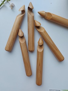 Crochets à crochet doux et écologiques en bois pour débutants et experts - Loisirs créatifs relaxants, accessoires faits main confortables et délicieux - Product Image 4