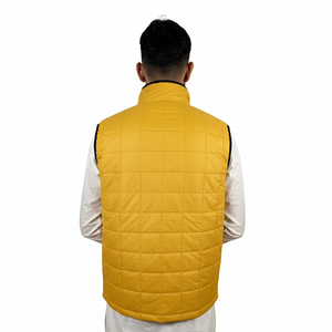 <b>Top</b> Trend Plus Size Puffer Vest Winter Polyester Cotton Fabric with Zipper Closure Custom Logo Puffer Vest Jacket for <b>man</b> - Product Image 3