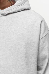 Custom Logo Men's Fleece Lined Fashionable Hoodie Heavy Weight Oversize Pullover Cotton Polyester Warm <b>Vintage</b> <b>Sweatshirt</b> - Product Image 6